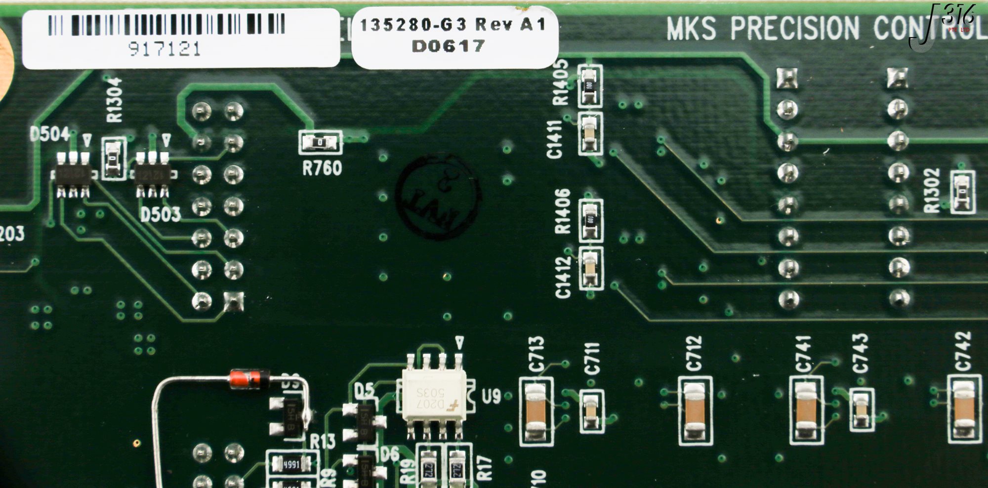 32360 MKS PCB ASSY, CONTROLLER BD 135280-G3 | eBay